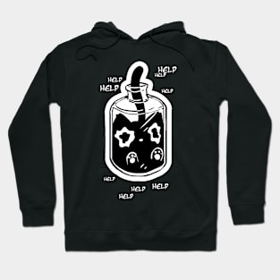 Bottled cat Hoodie